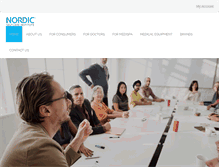 Tablet Screenshot of nordicselfcare.com